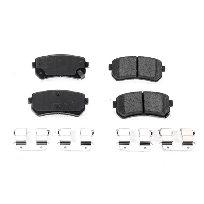 Hyundai Sonata Brake Pads - Rear - PowerStop - Z17 Evolution Ceramic - `17-`19