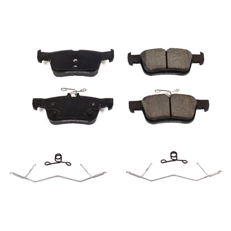 Ford Edge Brake Pads - Rear - PowerStop - Z17 Evolution Ceramic - `15-`16
