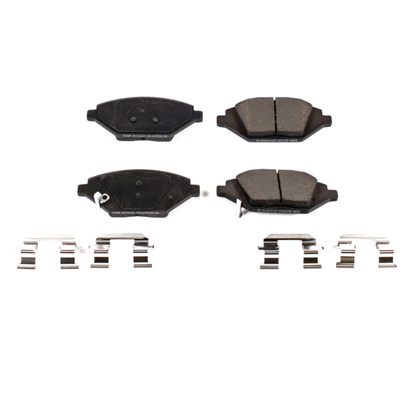 Chevrolet Spark Brake Pads - Front - PowerStop - Z17 Evolution Ceramic - `16-`19