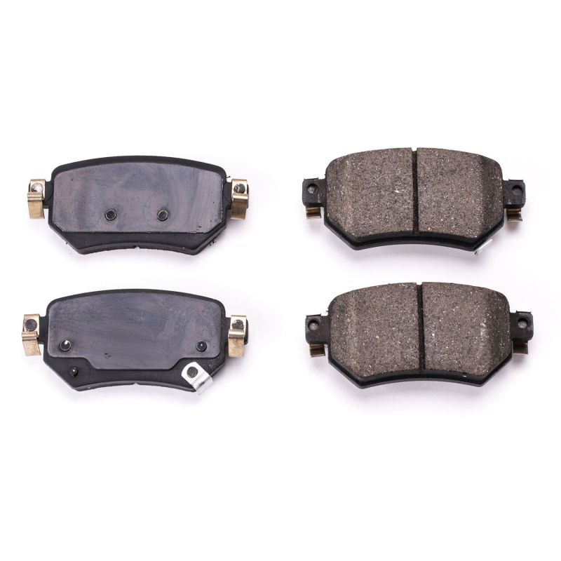 Mazda 6 Brake Pads - Rear - PowerStop - Z17 Evolution Ceramic - `16-`19
