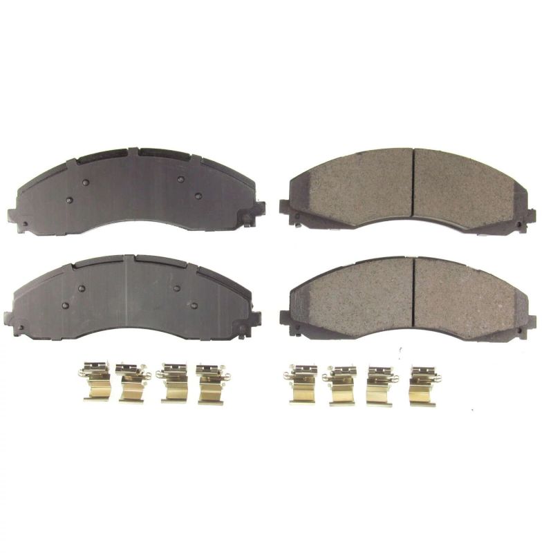 Ford F-450 Super Duty Brake Pads - Rear - PowerStop - Z17 Evolution - Ceramic - `17-`19