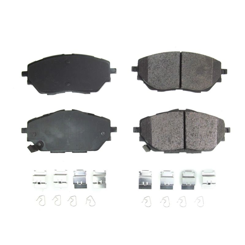 Toyota C-HR Brake Pads - Front - PowerStop - Z17 Evolution Ceramic - `18-`19