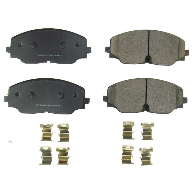 Volkswagen Atlas Brake Pads - Front - PowerStop - Z17 Evolution Ceramic - `18-`19