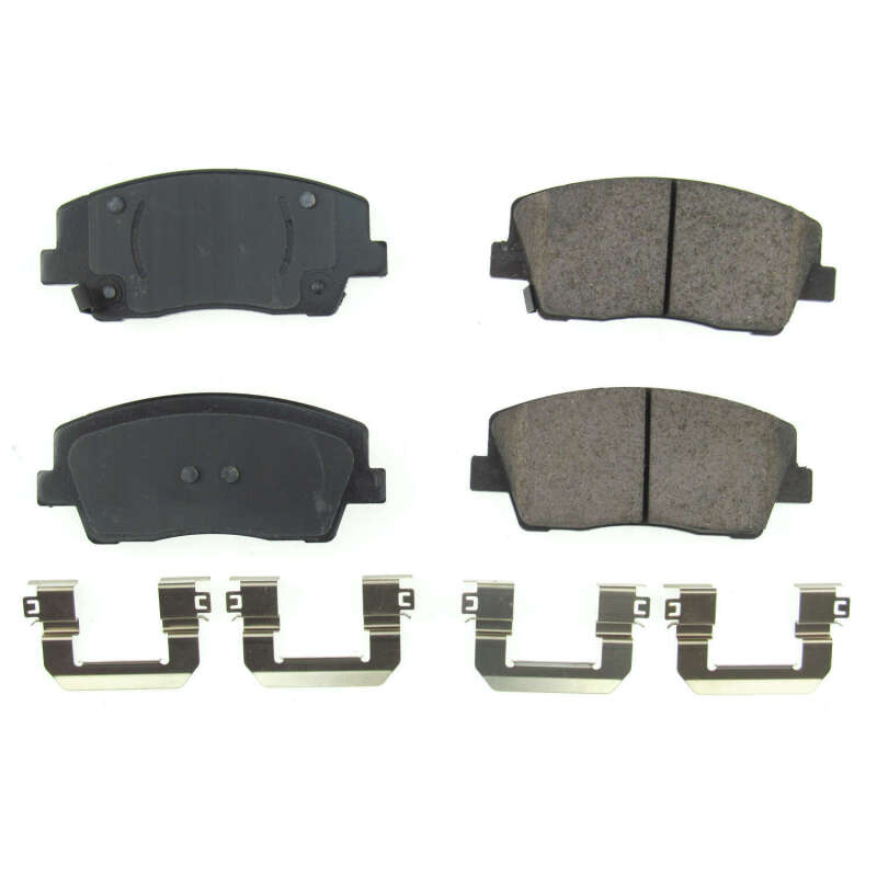 Genesis G70 Brake Pads - Front - PowerStop - Z17 Evolution Ceramic - 2019
