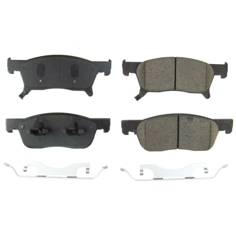 Subaru Ascent Brake Pads - Front - PowerStop - Z17 Evolution Ceramic - 2019 Subaru Ascent Brake Pads - Front - PowerStop - Z17 Evolution Ceramic - 2019