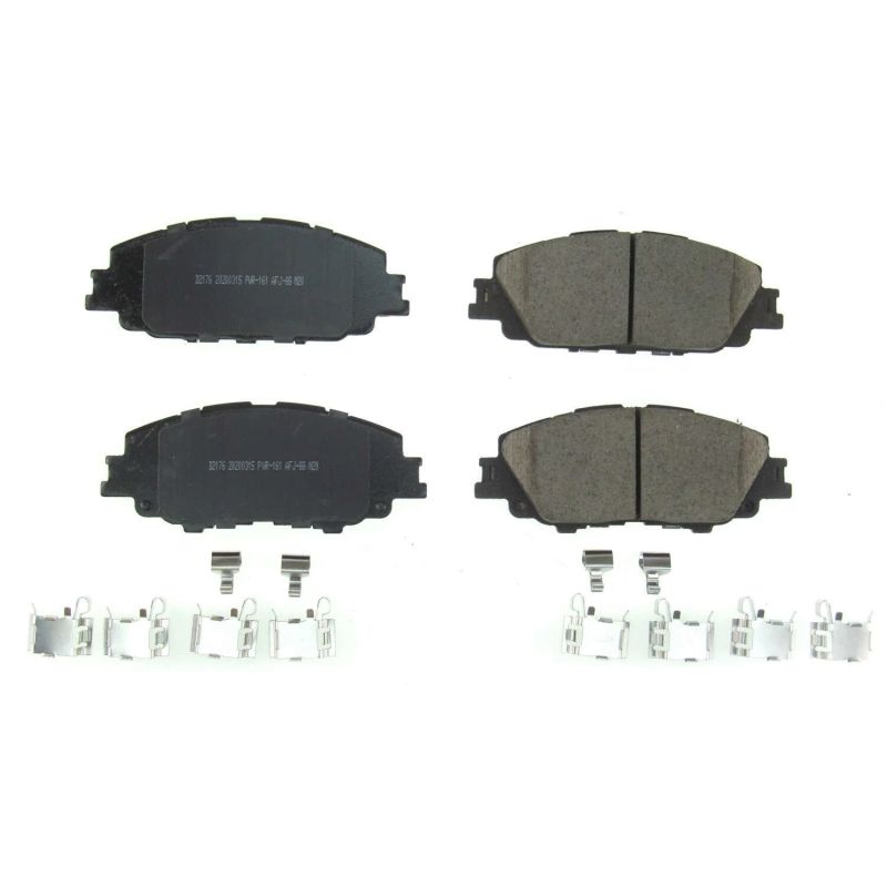 Toyota Corolla Brake Pads - Front - PowerStop - Z17 Evolution Ceramic - 2019