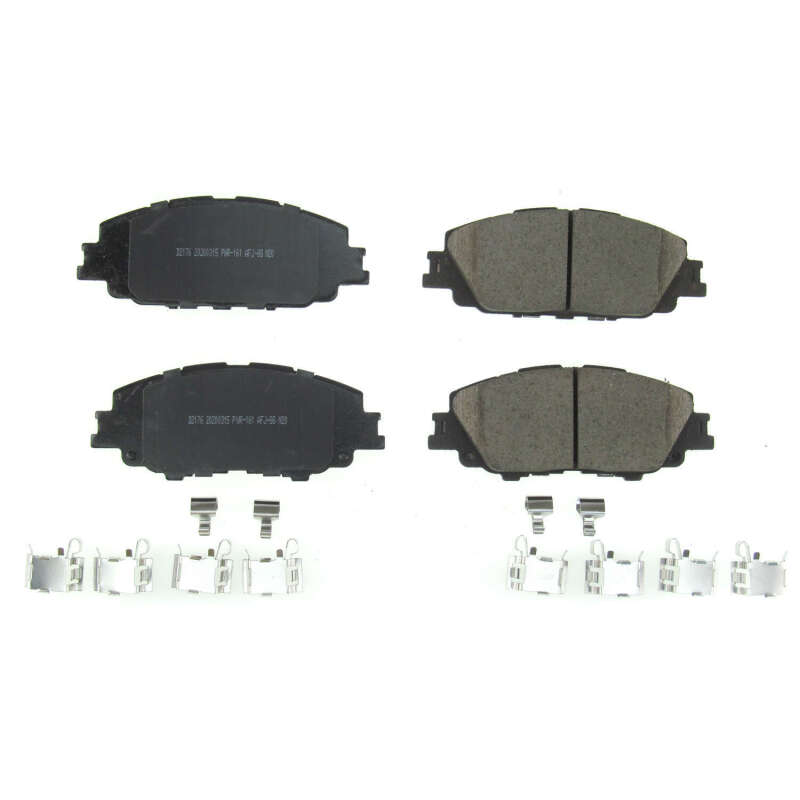 Toyota Corolla Brake Pads - Front - PowerStop - Z17 Evolution Ceramic - 2019