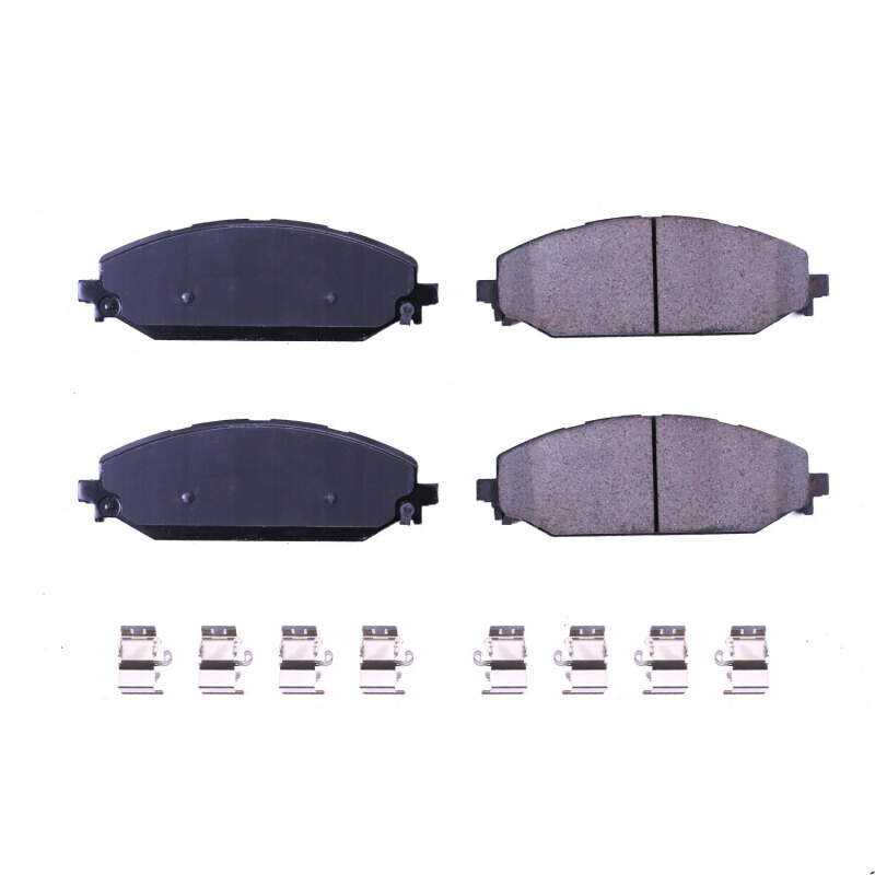 Ram 1500 Brake Pads - Front - PowerStop - Z17 Evolution Ceramic - 2019 Ram 1500 Brake Pads - Front - PowerStop - Z17 Evolution Ceramic - 2019