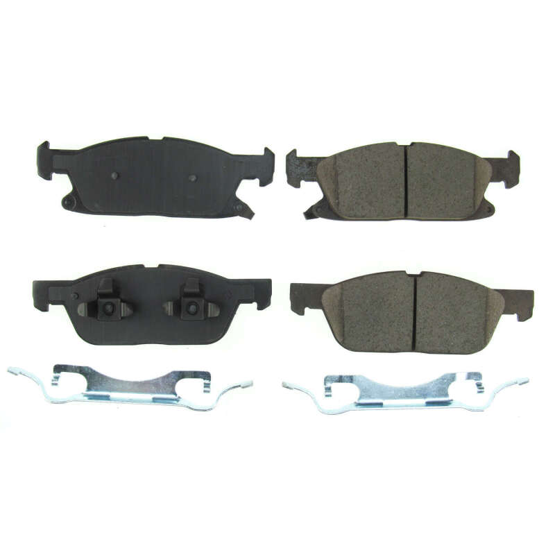 Ford Edge Brake Pads - Front - PowerStop - Z17 Evolution Plus Ceramic - 2019
