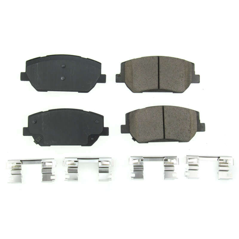 Hyundai Santa Fe Brake Pads - Front - PowerStop - Z17 Evolution Ceramic - 2019
