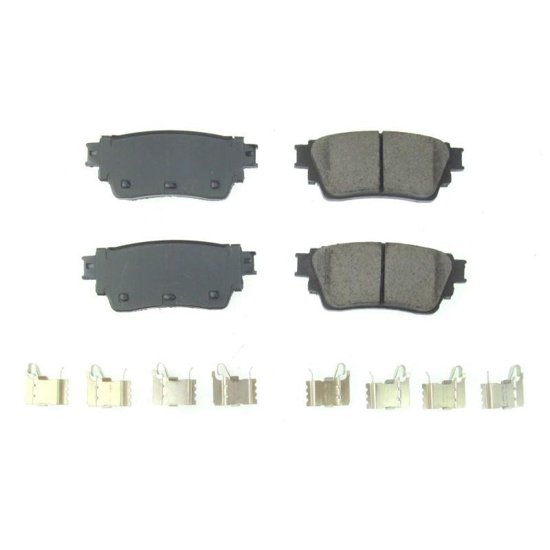Nissan Altima Brake Pads - Rear - PowerStop - Z17 Evolution Ceramic - 2019