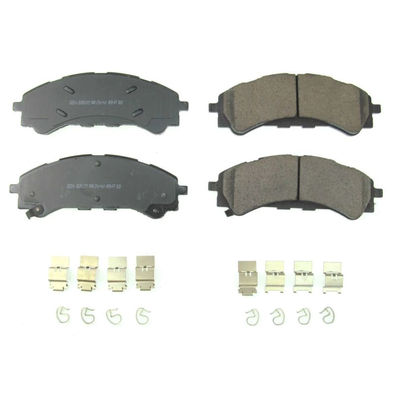 Ford Ranger Brake Pads - Front - PowerStop - Z17 Evolution Ceramic - 2019
