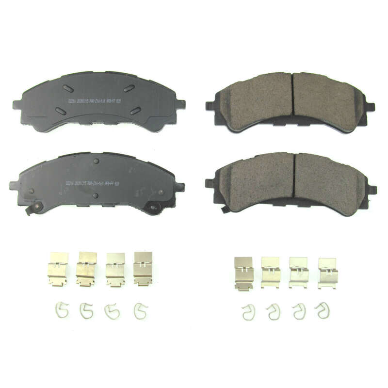 Ford Ranger Brake Pads - Front - PowerStop - Z17 Evolution Ceramic - 2019