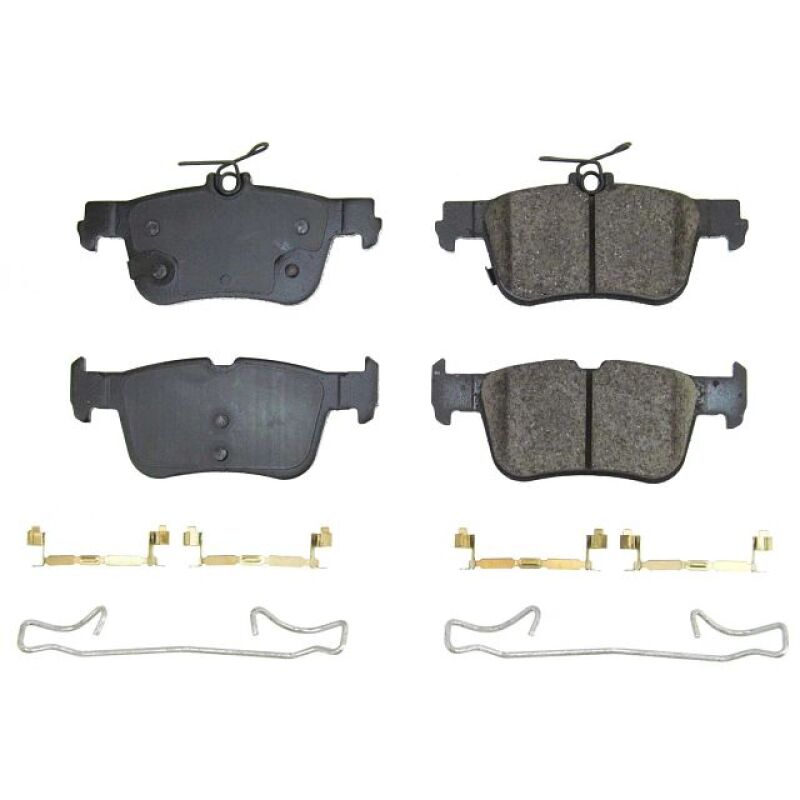 Ford Mustang Mach-E Brake Pads - Rear - PowerStop - Z17 Evolution Ceramic - `21-`22 Ford Mustang Mach-E Brake Pads - Rear - PowerStop - Z17 Evolution Ceramic - `21-`22