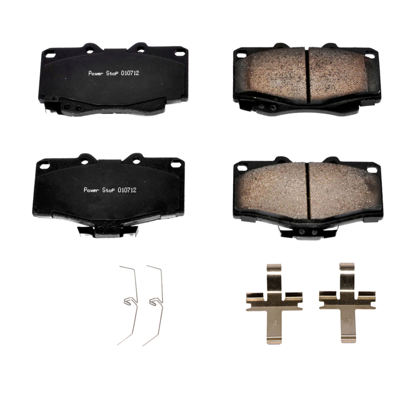 Toyota 4Runner Brake Pads - Front - PowerStop - Z17 Evolution - `96-`02 Toyota 4Runner Brake Pads - Front - PowerStop - Z17 Evolution - `96-`02