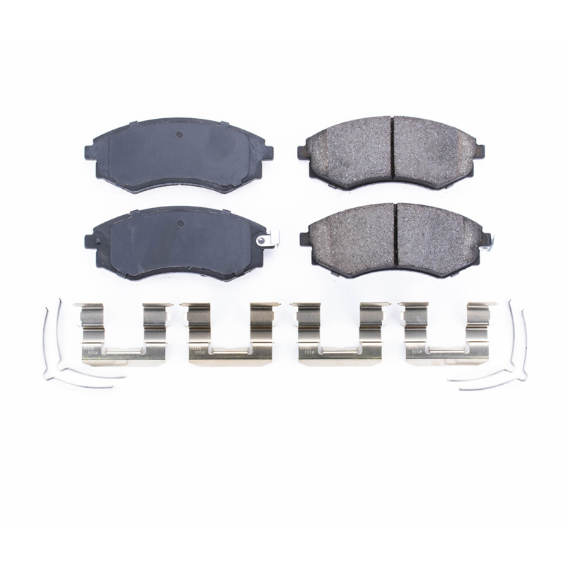 Hyundai Elantra Brake Pads - Front - PowerStop - Z17 Evolution Ceramic - `92-`01