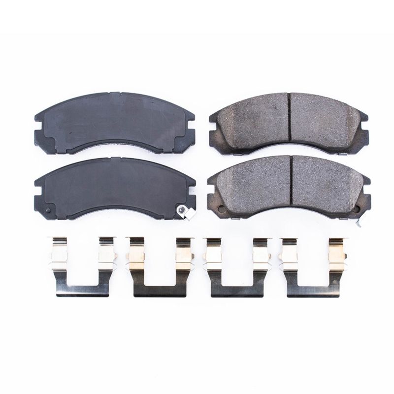 Mitsubishi Galant Brake Pads - Front - PowerStop - Z17 Evolution Ceramic - `90-`00