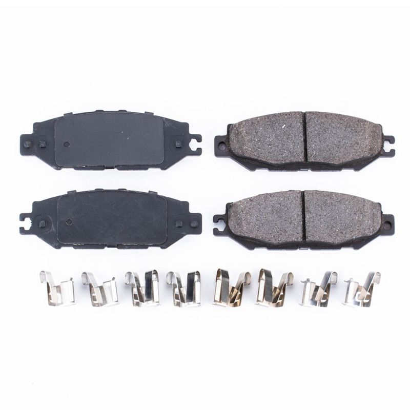 Lexus LS400 Brake Pads - Rear - PowerStop - Z17 Evolution Ceramic - `93-`00