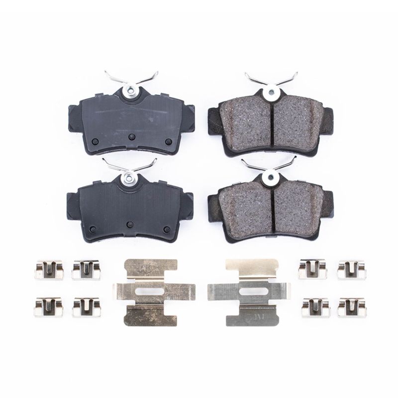 Ford Mustang Brake Pads - Rear - PowerStop - Z17 Evolution Ceramic - `94-`04