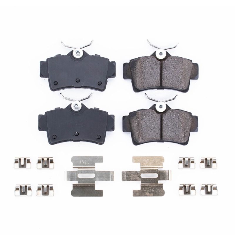 Ford Mustang Brake Pads - Rear - PowerStop - Z17 Evolution Ceramic - `94-`01