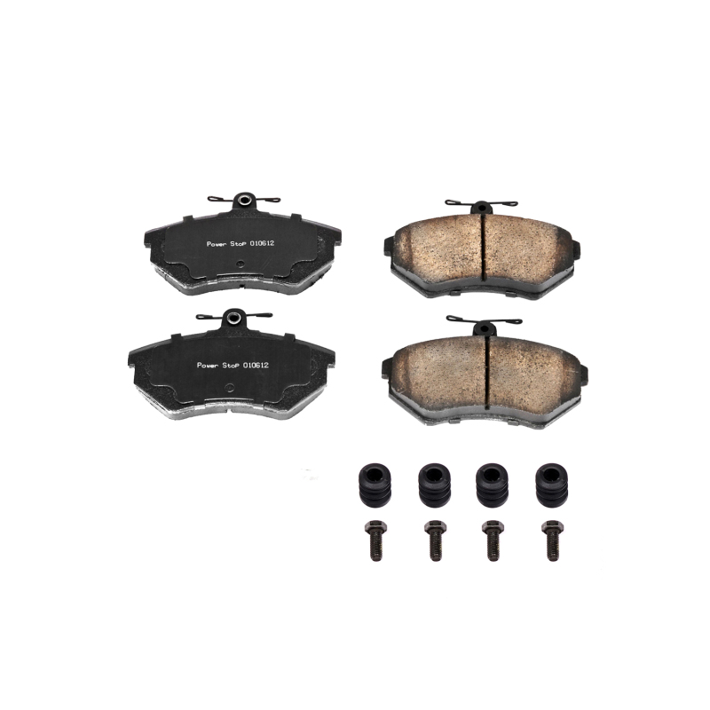 Volkswagen Cabrio Brake Pads - Front - PowerStop - Z17 Evolution Plus - `95-`02