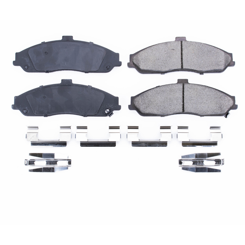 Cadillac XLR Brake Pads - Front - PowerStop - Z17 Evolution Ceramic - `04-`09 Cadillac XLR Brake Pads - Front - PowerStop - Z17 Evolution Ceramic - `04-`09