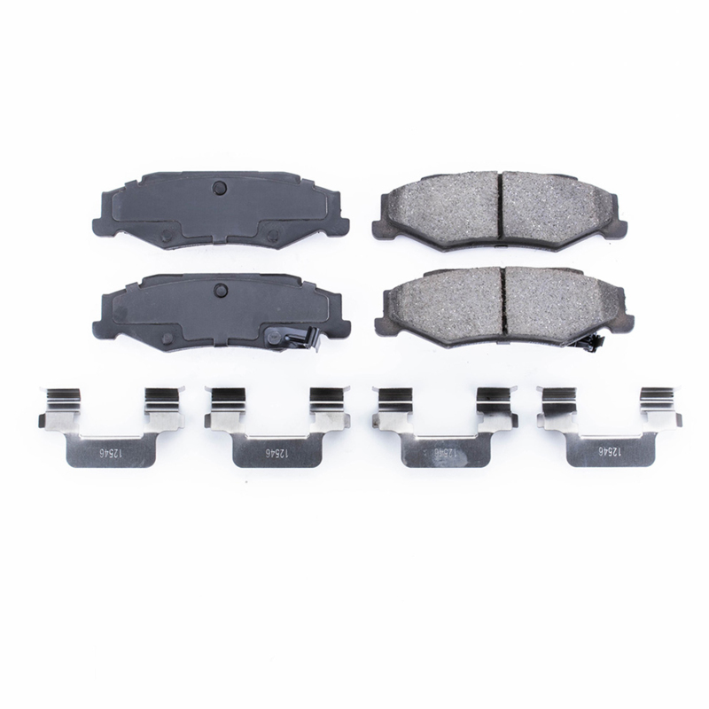 Chevrolet Corvette Brake Pads - Rear - PowerStop - Z17 Evolution Ceramic - `97-`13 Chevrolet Corvette Brake Pads - Rear - PowerStop - Z17 Evolution Ceramic - `97-`13
