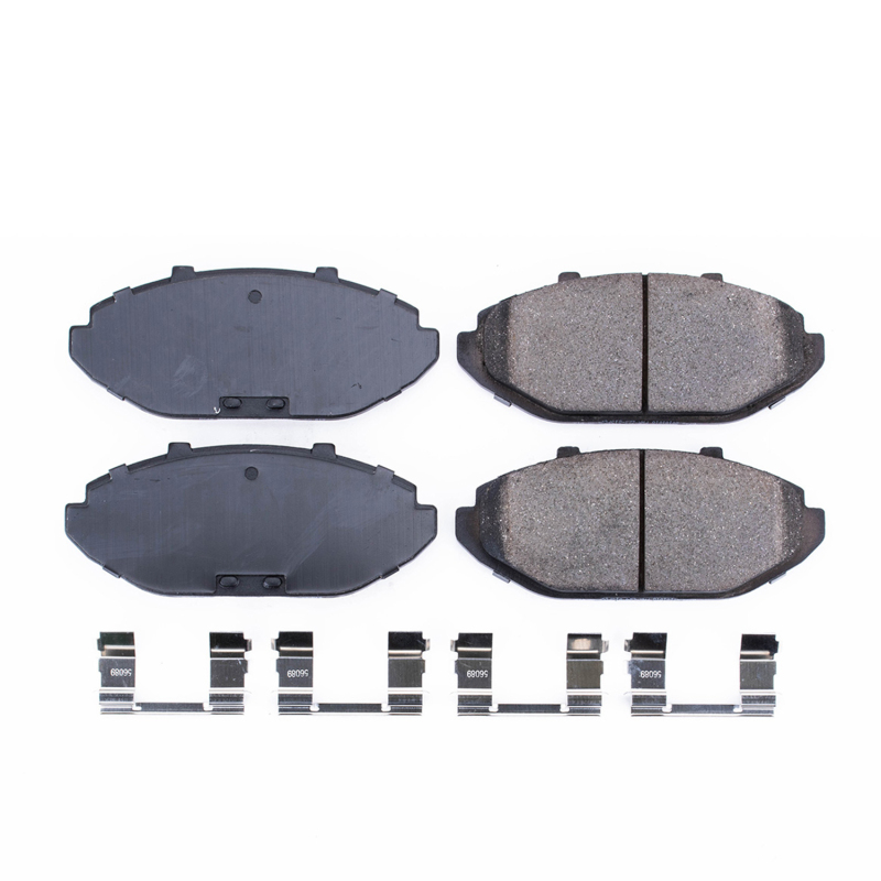 Ford Crown Victoria Brake Pads - Front - PowerStop - Z17 Evolution Ceramic - `98-`02