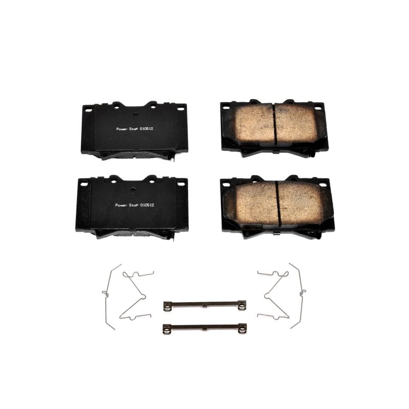 Lexus LX470 Brake Pads - Front - PowerStop - Z17 Evolution Ceramic - `98-`07