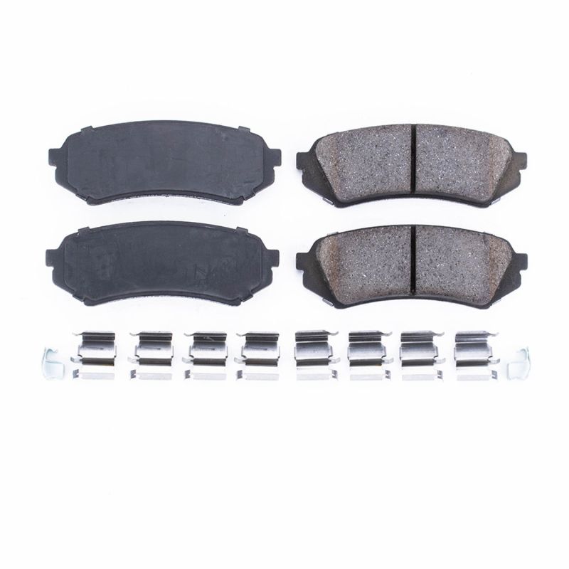 Lexus LX470 Brake Pads - Rear - PowerStop - Z17 Evolution Ceramic - `98-`07