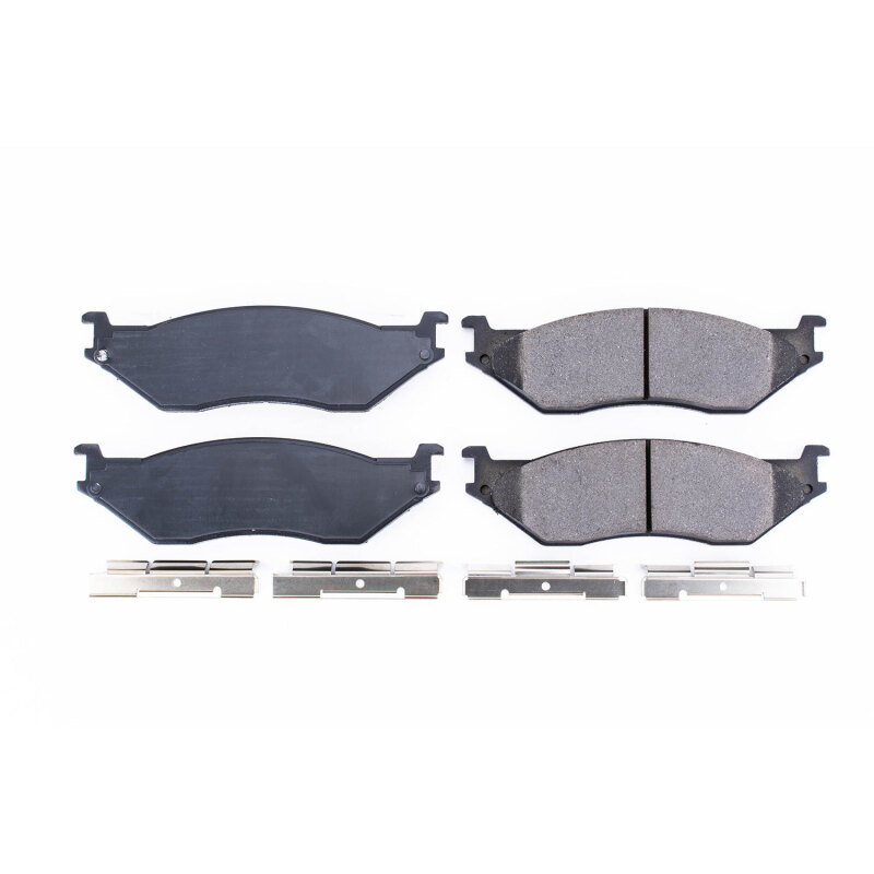 Ford E-550 Econoline SD Brake Pads - Front or Rear - PowerStop - Z17 Evolution Plus Ceramic - 2002