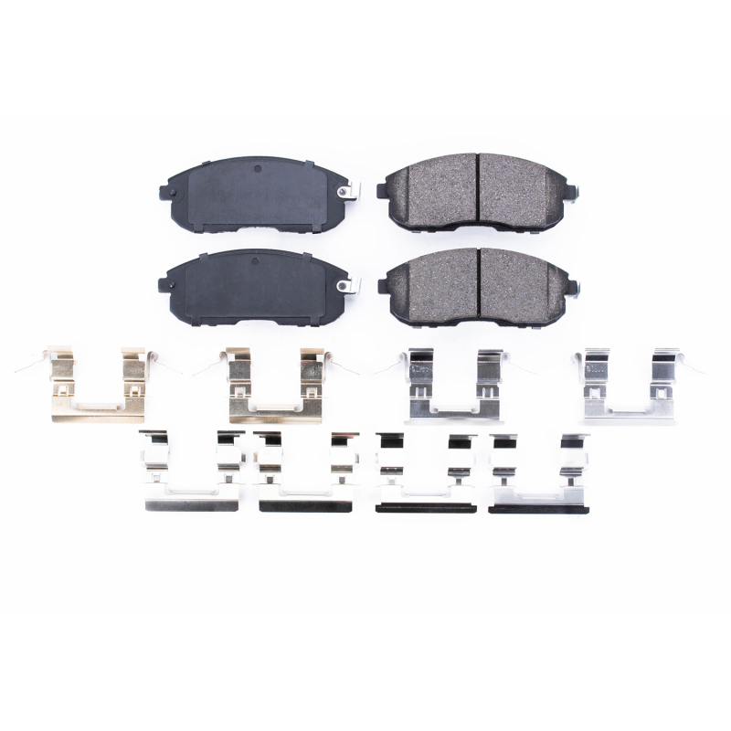 Infiniti G35 Brake Pads - Front - PowerStop - Z17 Evolution Ceramic - `03-`05 Infiniti G35 Brake Pads - Front - PowerStop - Z17 Evolution Ceramic - `03-`05