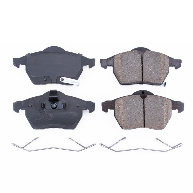 Saab 9-3 Brake Pads - Front - PowerStop - Z17 Evolution Ceramic - `99-`03