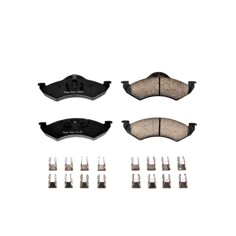 Dodge Dakota Brake Pads - Front - PowerStop - Z17 Evolution Ceramic - `00-`02