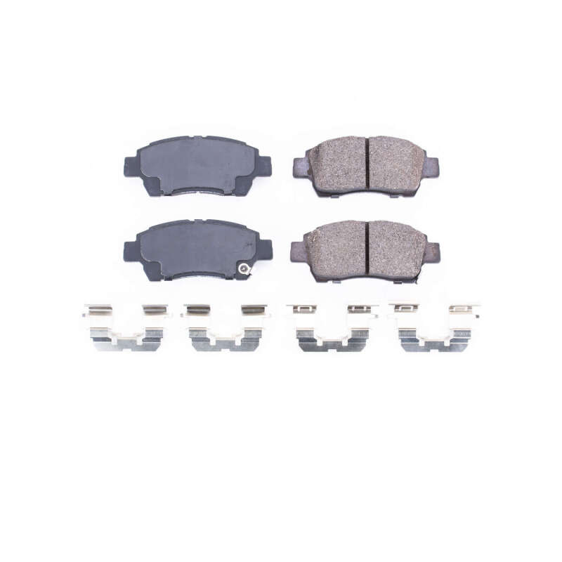 Toyota Echo Brake Pads - Front - PowerStop - Z17 Evolution Ceramic - 2000