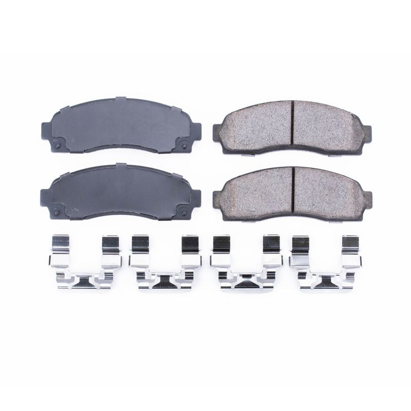 Chevrolet Equinox Brake Pads - Front - PowerStop - Z17 Evolution Ceramic - `05-`06