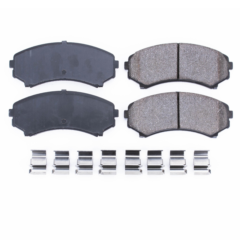 Mitsubishi Montero Brake Pads - Front - PowerStop - Z17 Evolution Ceramic - `01-`08 Mitsubishi Montero Brake Pads - Front - PowerStop - Z17 Evolution Ceramic - `01-`08