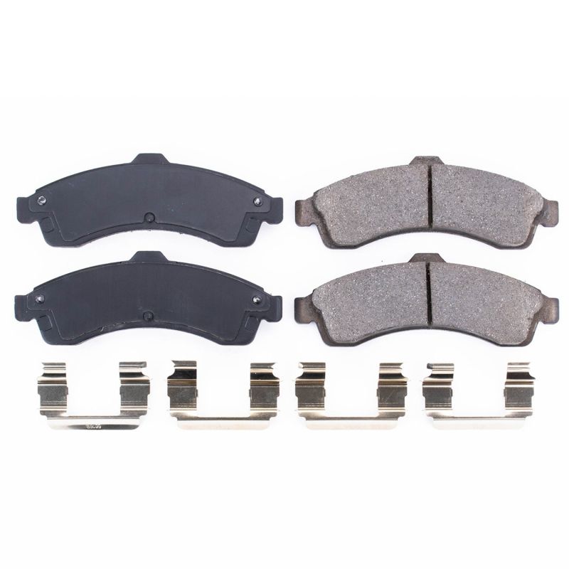Buick Rainier Brake Pads - Front - PowerStop - Z17 Evolution - `04-`05