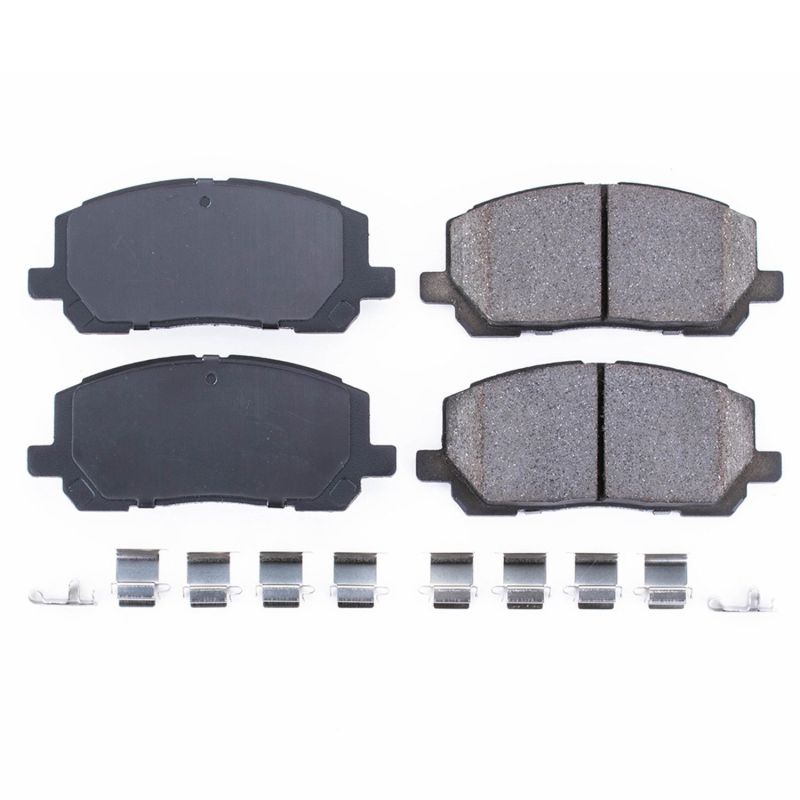 Toyota Highlander Brake Pads - Front - PowerStop - Z17 Evolution Ceramic - `01-`07