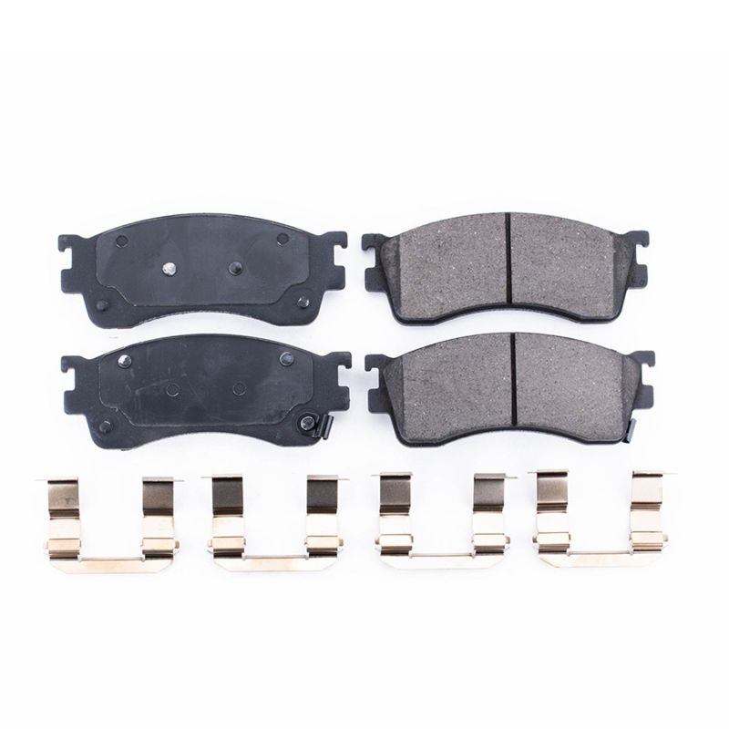Mazda Protege Brake Pads - Front - PowerStop - Z17 Evolution Ceramic - `01-`02