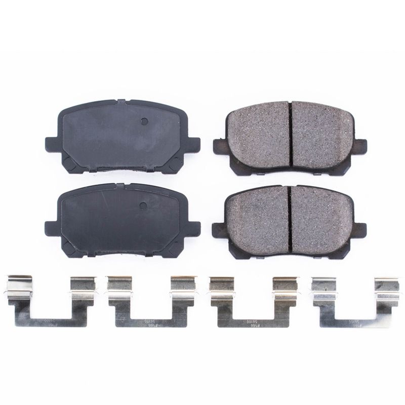 Pontiac Vibe Brake Pads - Front - PowerStop - Z17 Evolution Ceramic - `03-`08
