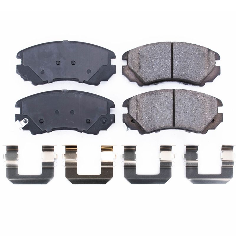 Hyundai Elantra Brake Pads - Front - PowerStop - Z17 Evolution Ceramic - `07-`10