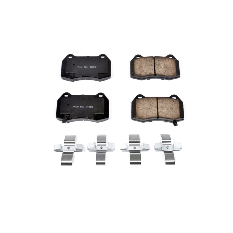 Infiniti G35 Brake Pads - Front - PowerStop - Z17 Evolution Ceramic - `03-`04 Infiniti G35 Brake Pads - Front - PowerStop - Z17 Evolution Ceramic - `03-`04