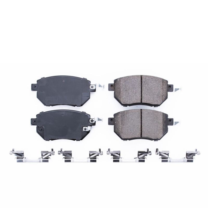 Infiniti FX35 Brake Pads - Front - PowerStop - Z17 Evolution Ceramic - `03-`06