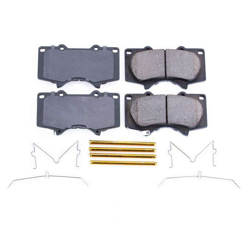 Toyota 4Runner Brake Pads - Front - PowerStop - Z17 Evolution Ceramic - `10-`19