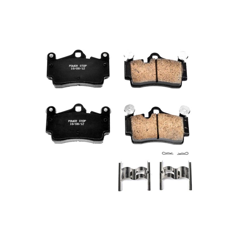 Audi Q7 Brake Pads - Rear - PowerStop - Z17 Evolution Ceramic - `07-`15