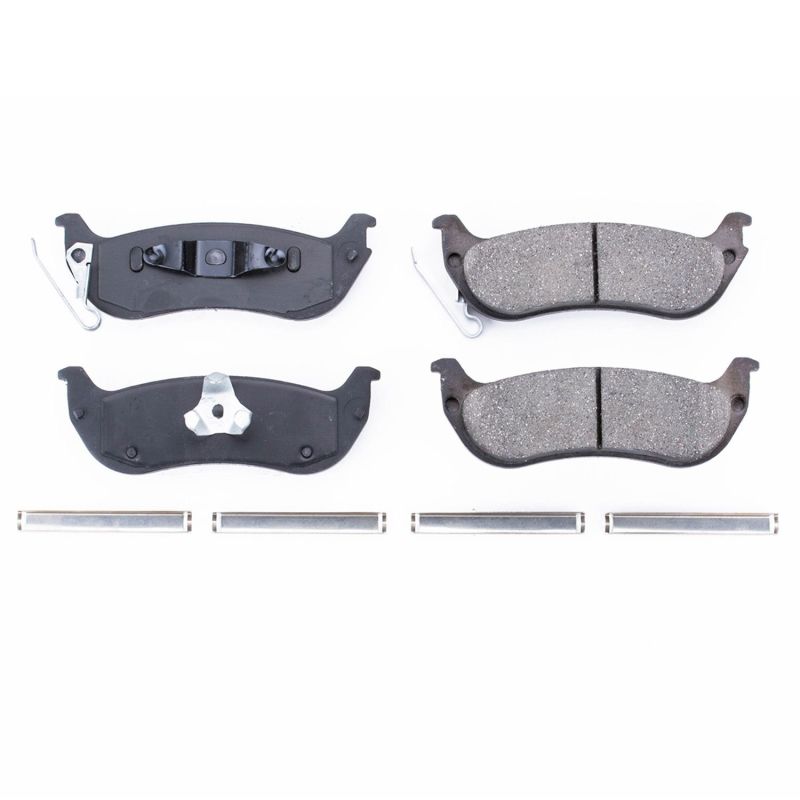 Chrysler Pacifica Brake Pads - Rear - PowerStop - Z17 Evolution Ceramic + Hardware - `04-`08