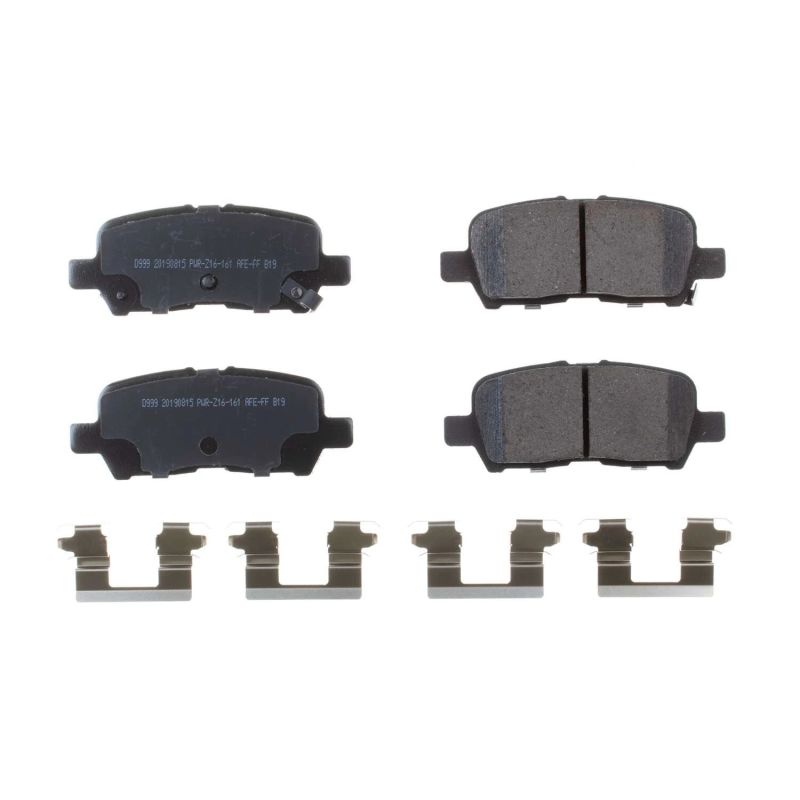 Buick Allure Brake Pads - Rear - PowerStop - Z17 Evolution Ceramic - `05-`09