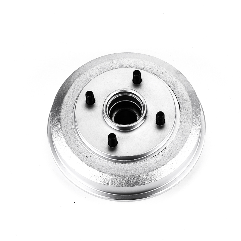 Ford Focus Brake Drum - Rear - PowerStop - Autospecialty High Temp Coated - Silver - `00-`08