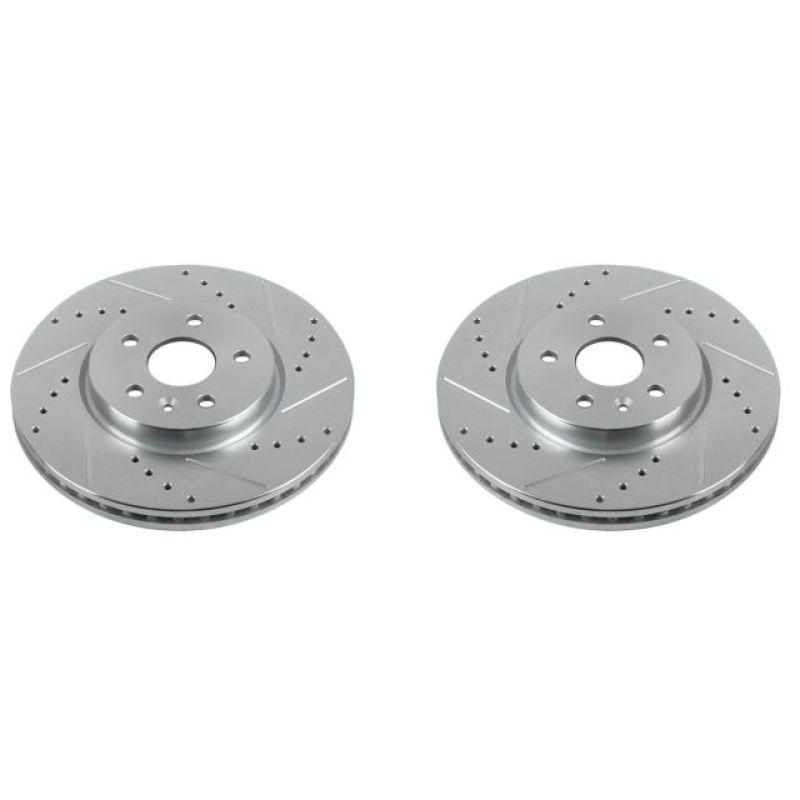 Chevrolet Trax Brake Rotors (2) - Front - PowerStop - Evolution Drilled & Slotted - `13-`16